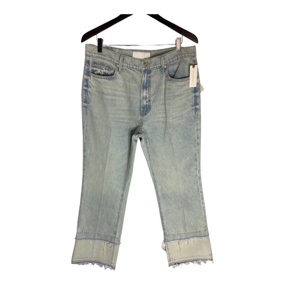 NWT Mother Superior Sideways The Insider Double Double Hover Jeans-sz 32 - Picture 7 of 13